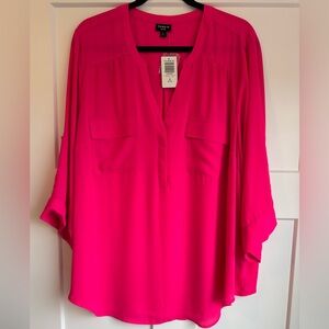 Torrid Women's Pink Blouse